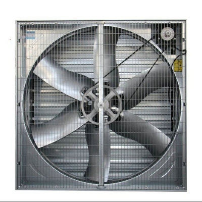 1380x1380mm Galvanized Steel Sheets Exhaust Fans Agriculture Small Greenhouse Cooling System