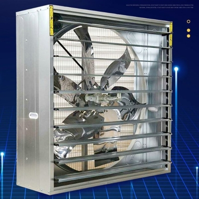 1380x1380mm Galvanized Steel Sheets Exhaust Fans Agriculture Small Greenhouse Cooling System