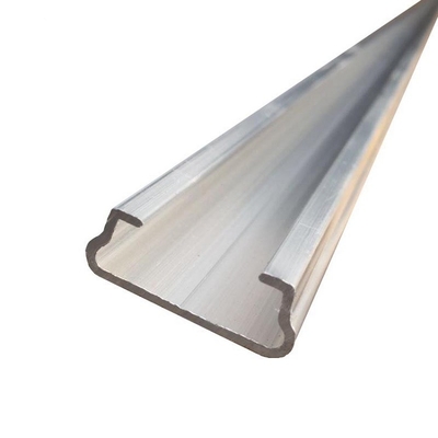 4m 6m 0.7mm Aluminium Channel Profile Zinc Lock For Greenhouse Film