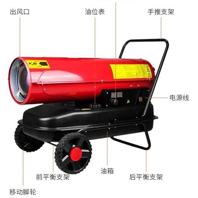 Home Space Heaters Diesel Forced Air Heater For Garage Greenhouse Heating System Control Temperature