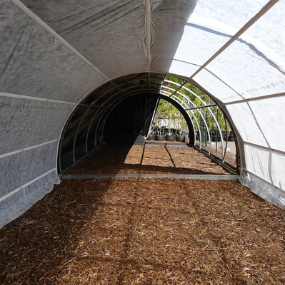 30x100ft Single Span Greenhouse Light Deprivation System Blackout Greenhouse For Medical Plants Commercial