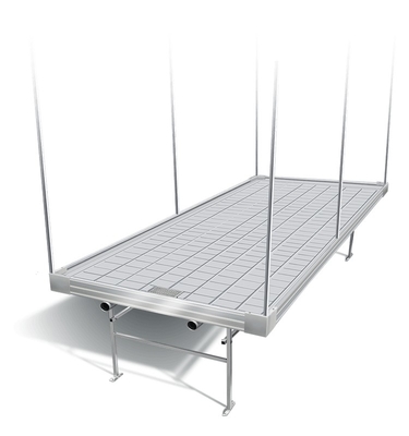 5x13 Feet Ebb Seedbed With Trellis Hanging Net Light For Medical Plants Rolling Greenhouse Benches