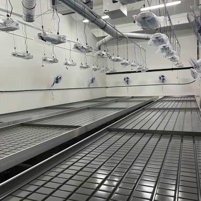 factory price greenhouse nursery plastic flood tray 4'x8' ebb and flow propagation flood table system