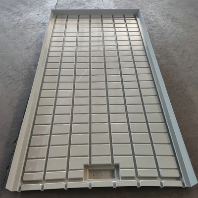 factory price greenhouse nursery plastic flood tray 4'x8' ebb and flow propagation flood table system