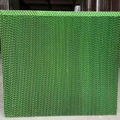2m Fan And Pad Greenhouse Cooling Pad Green  Brown Wet Pad Evaporative Cooling System