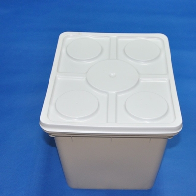 Pp Soilless Hydroponic System Medium 30x25x23cm Beige Dutch Bucket Growing Tomatoes Cucumber Zucchini