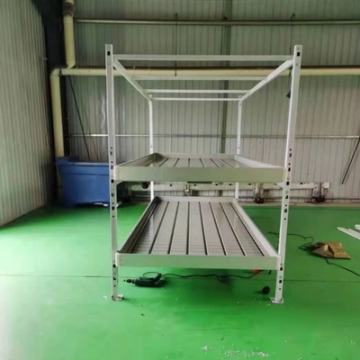 Vegetable Outdoor Indoor Plant Growing Rack 1.22x2.44m Ebb Flood Fixed Table Growing Rack For Medical Plants