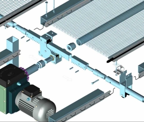 Oem Ventilation Shading System Rack And Pinion For Greenhouse Transmission System