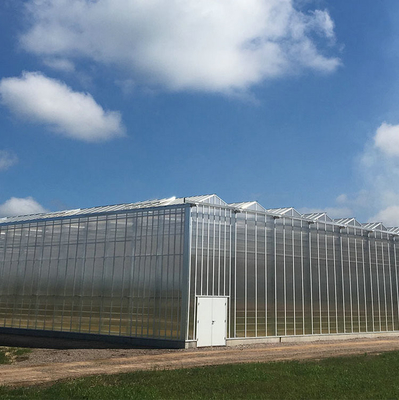 Wholesale China Supplier Large Multi Span Intelligent Horticulture Commercial Agriculture Glass Flower Greenhouse